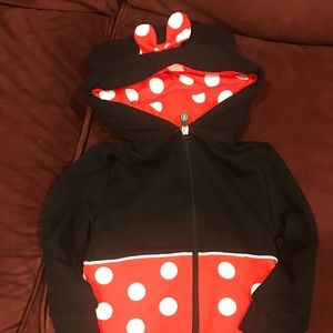 Toddler Girls Minnie Mouse Hoodie